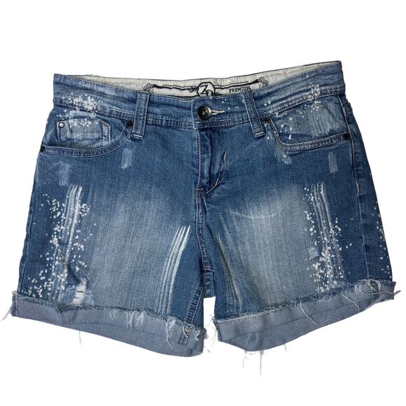ZD Premium Distressed Bleached Shorts - Size 9 - Picture 2 of 7
